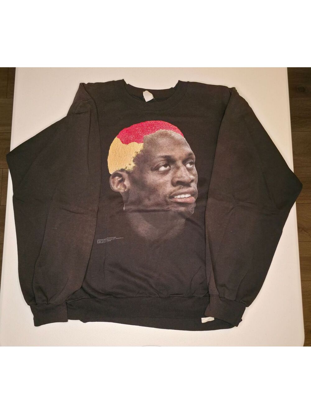 1996 Dennis Rodman Big Face Crewneck